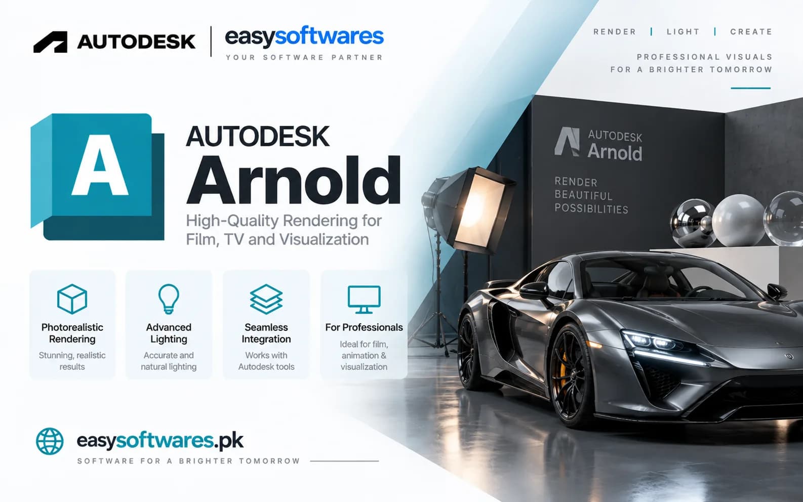 Autodesk Arnold Subscription – Activation on Your Personal Email