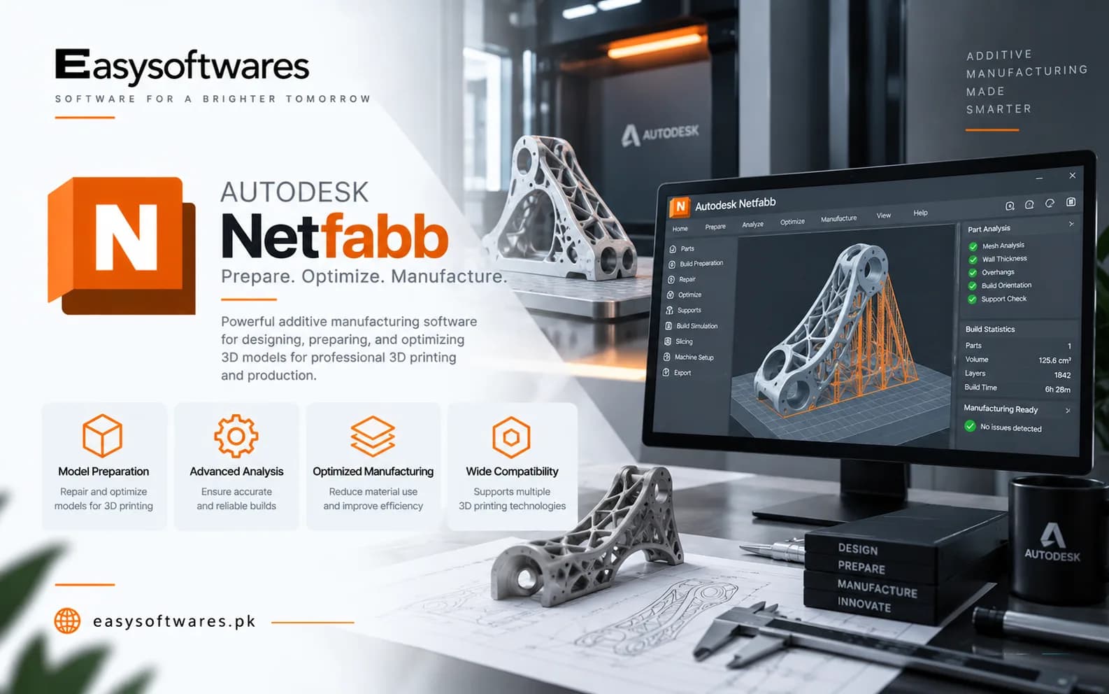 Autodesk Fusion with Netfabb Subscription | Activated on Your Personal Email